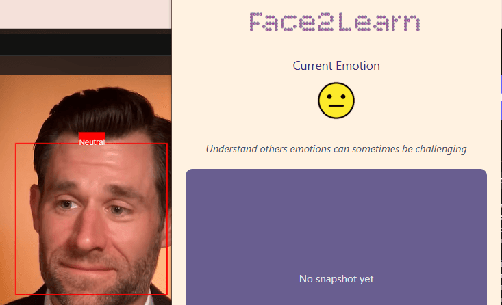 face2learn project image
